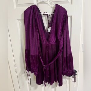 ASOS CORDUROY PARTY DRESS